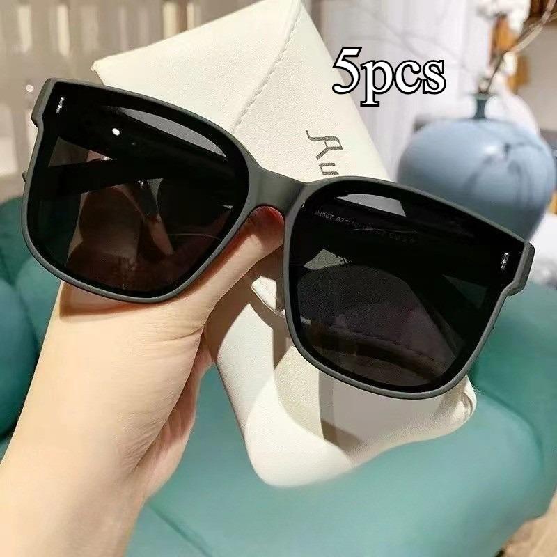 Надеваемые поверх очков мужские и женские солнцезащитные очки UV400 складные очки для близорукости солнцезащитные очки