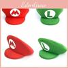 Game Super Anime Mario Luigi Bros Cosplay Hat Adult Kids Halloween Props Costume