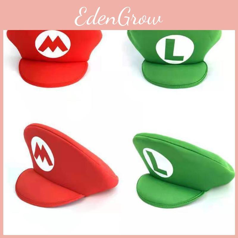Игра Супер Аниме Марио Луиджи Брос Косплей Шляпа Взрослый Детский Хэллоуин Реквизит Костюм