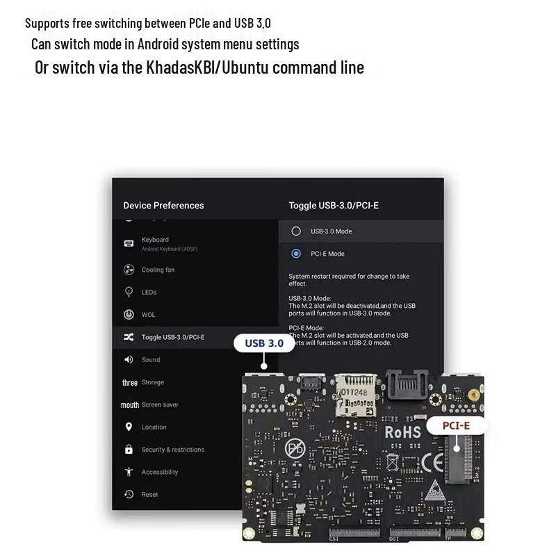 Плата для разработки ИИ Amlogic A311D