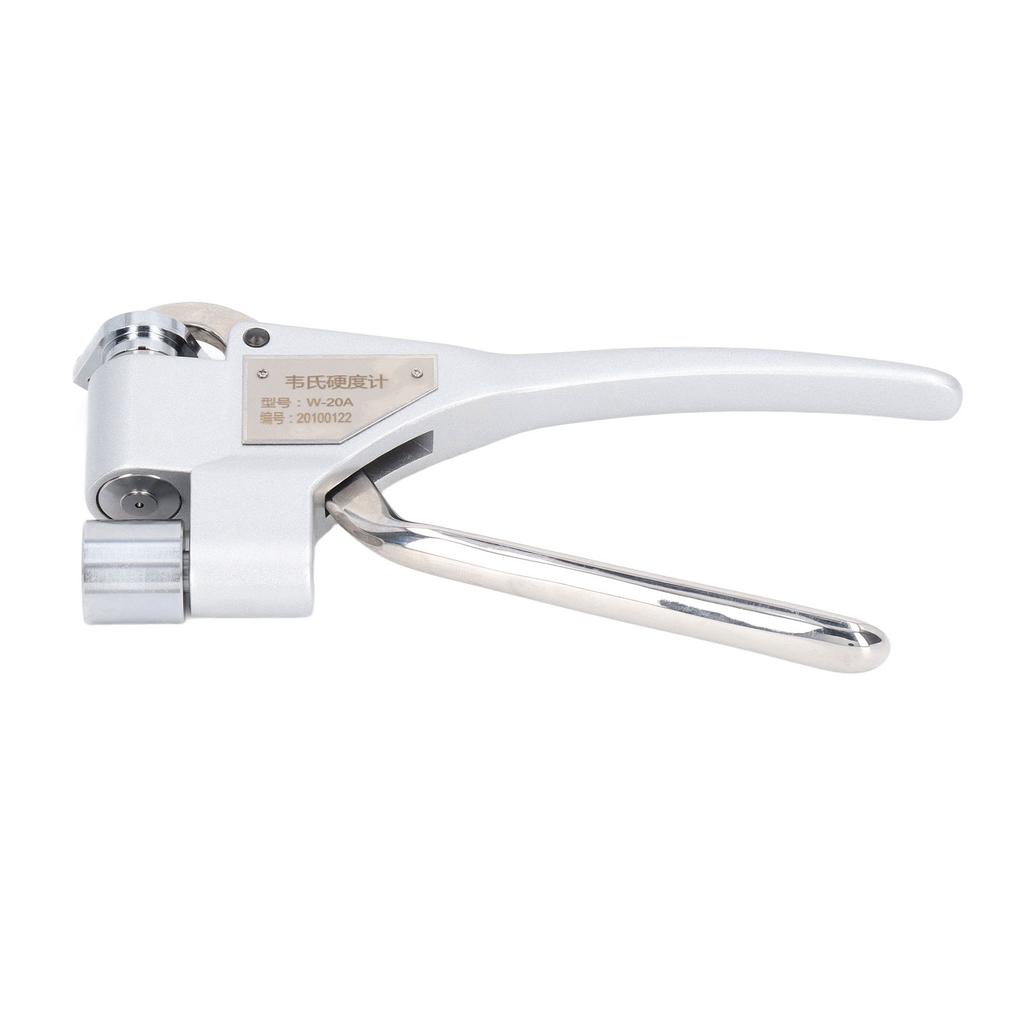 Тестер твердости металла Высокоточный алюминиевый сплав пластинчатый зажим дюрометр портативный тест твердости
