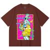 230 Gsm 100% Cotton Cyberpunk Edgerunners V6 Rebecca Print Unisex Heavy Cotton T Shirt