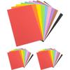 Minhwa Store EVA Sponge Non-adhesive 2mm 10-piece Set, Red, Orange, Yellow, Green, Sky, Pink, Purple, Brown, White, Black, Korean Toy Supplies