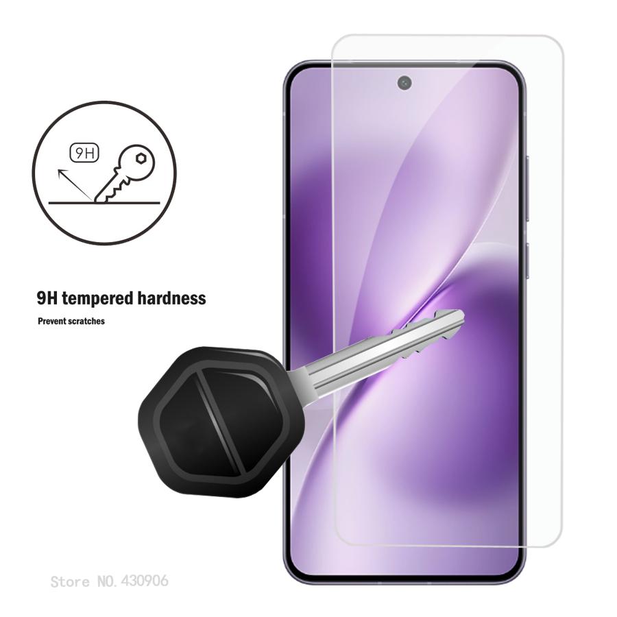 Для vivo X200s Защитное стекло для экрана Покрытие всего экрана Для vivo X200s Прозрачная закаленная стеклянная пленка Край 9H 2.5D 3 шт./лот