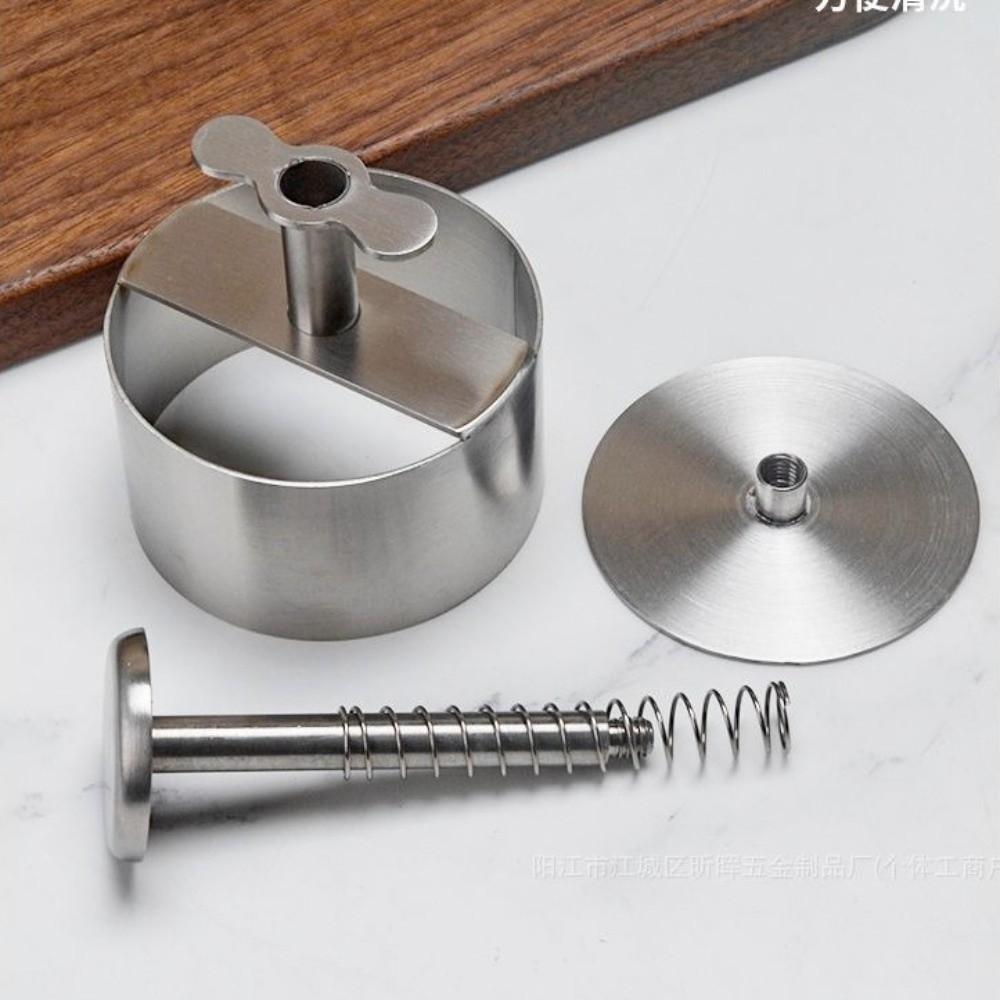Пресс для котлет из нержавеющей стали 8/10/11/14 см Форма для рисовых шариков Форма для гамбургеров Инструмент для мяса