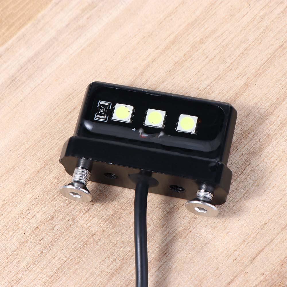 Mount Lighting Motorcycle Accessories License Plate Light Decorative Lamp Tail Light LED Light