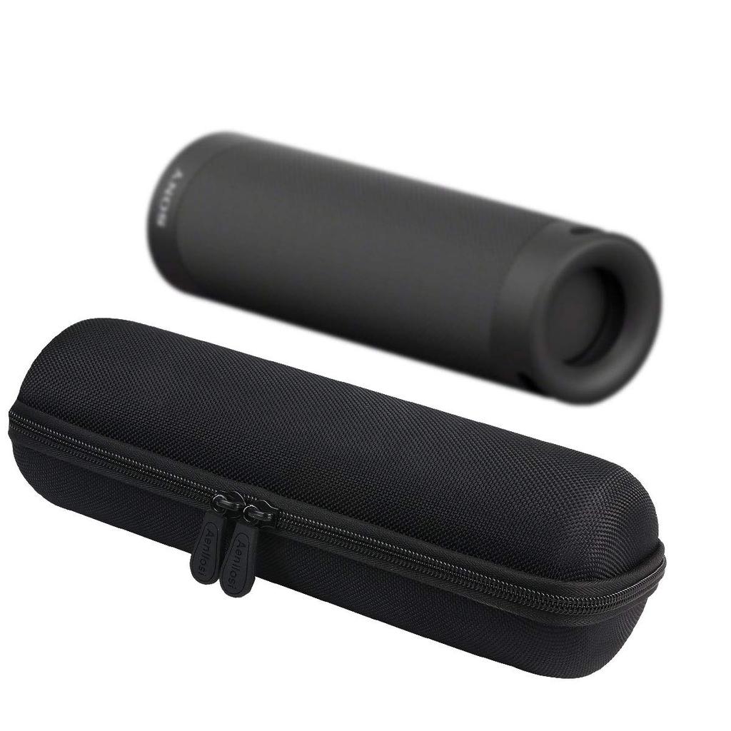 Специальный защитный чехол Aenllosi для хранения, совместимый с портативным динамиком Bluetooth Sony SRS XB23 (черный) (Только случай)