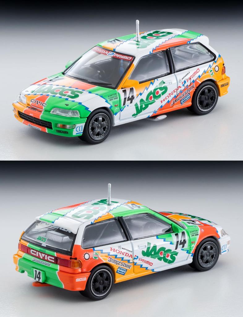 Tomica Limited Vintage Neo 164 LV-N229b JACCS-CIVIC 1992 Specification Completed Product