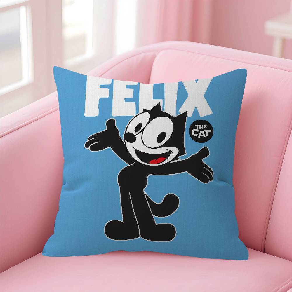 Movie FFelix CLASSIC the Cat Cushion Cover Pillowcase Upholstery Sofa Throw Pillow Home Decor Pillowcas