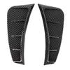 Pair Front Bumper Side Air Vent Trim Exterior Carbon Fiber Style Universal Decoration