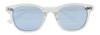 az Wellington Square Sunglasses Cuts Over of UV Rays Light Color Sunglasses [FaceTrick Label] 99.9% Clear/Blue AZ0101-93