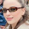 Vintage Simple Small Frame Oval Sunglasses Fashionable High-end Feel Versatile Unique Personality Street Style Sun Glasses