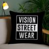 V-Vision S-Street W-WearS Наволочка Офисный Диван Стул в Общежитии Спинка Короткий Плюш Двусторонний Принт Домашняя Наволочка для Подушки