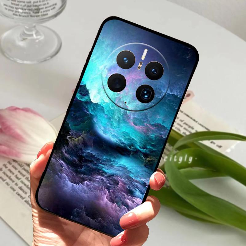 Чехол-бампер для Huawei Mate 50 Pro, мягкий ТПУ, окрашенный, чехлы Funda для Huawei Mate 50 Pro, силиконовый чехол Mate50 Pro 50Pro 50E