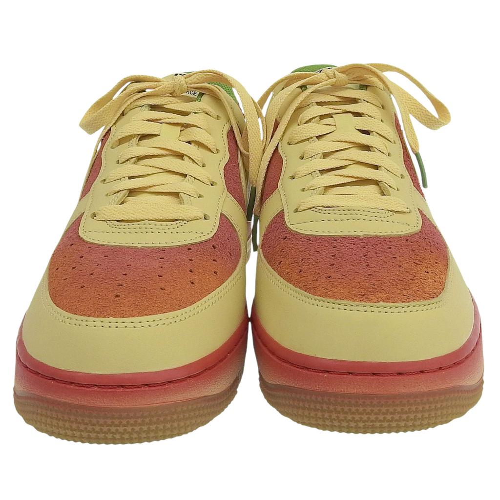 Безупречные кроссовки NIKE с низким верхом AIR FORCE1 Замшевая кожа мужские 10.5 DZ4493-700 Б/у