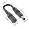 2/4/6/8/10pcs 22AWG DC5.5x2.1mm Power Extension Cord Male to Female Power Extension Cable for LED Strips Cameras