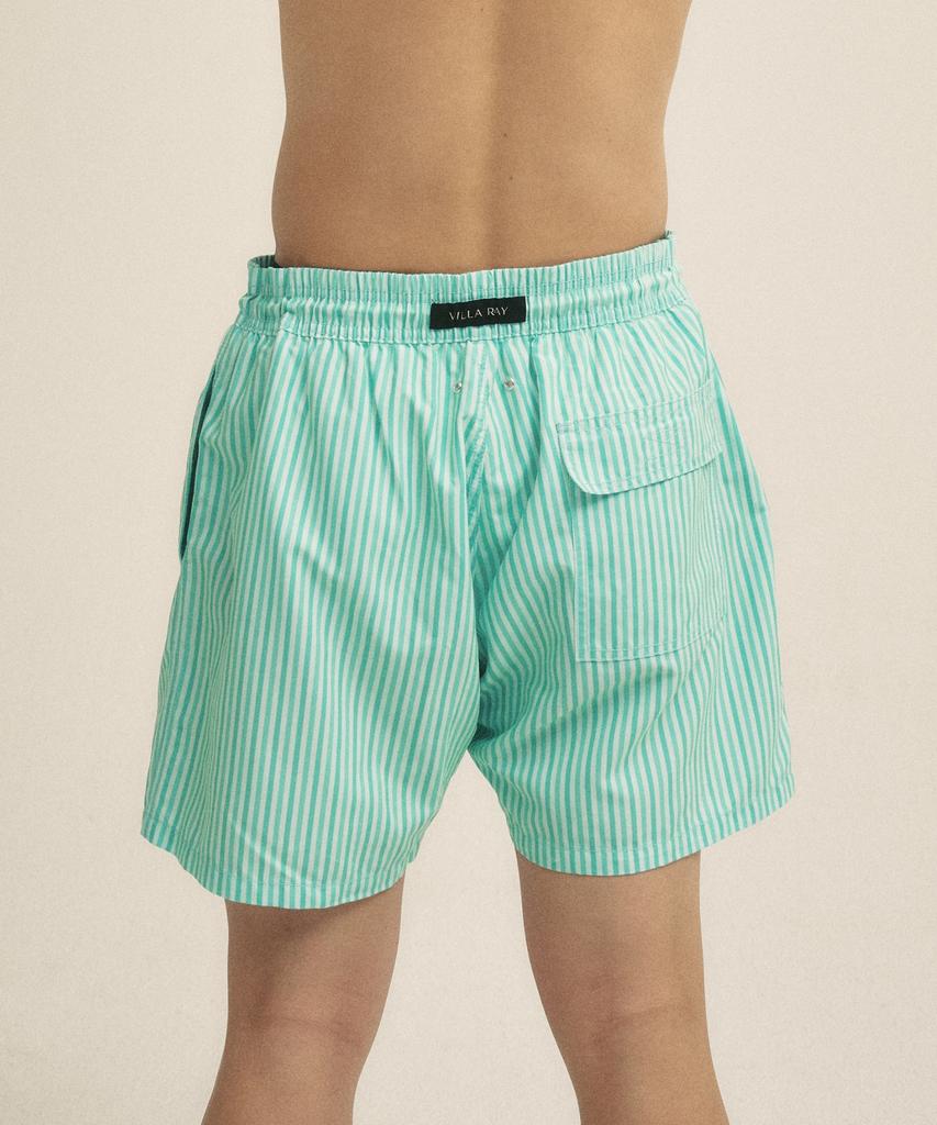 Мужские плавки Billalei Aqua Stripe - Аква-мята