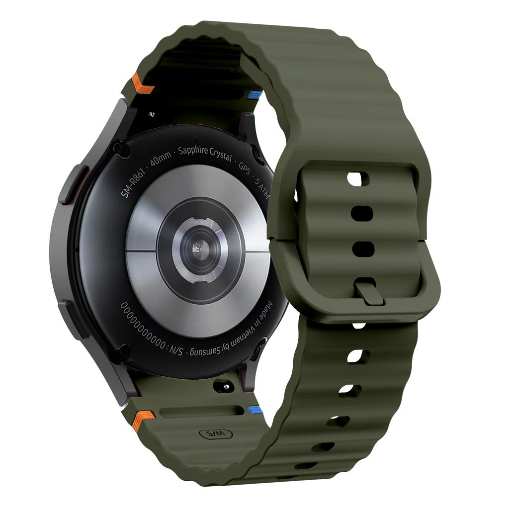 Оригинальный силиконовый ремешок для Samsung Galaxy Watch 7 FE 6 4 Classic 5 pro 44 мм 40 мм 43 мм 47 мм 45 мм браслет Galaxy Watch6 7 ремешок