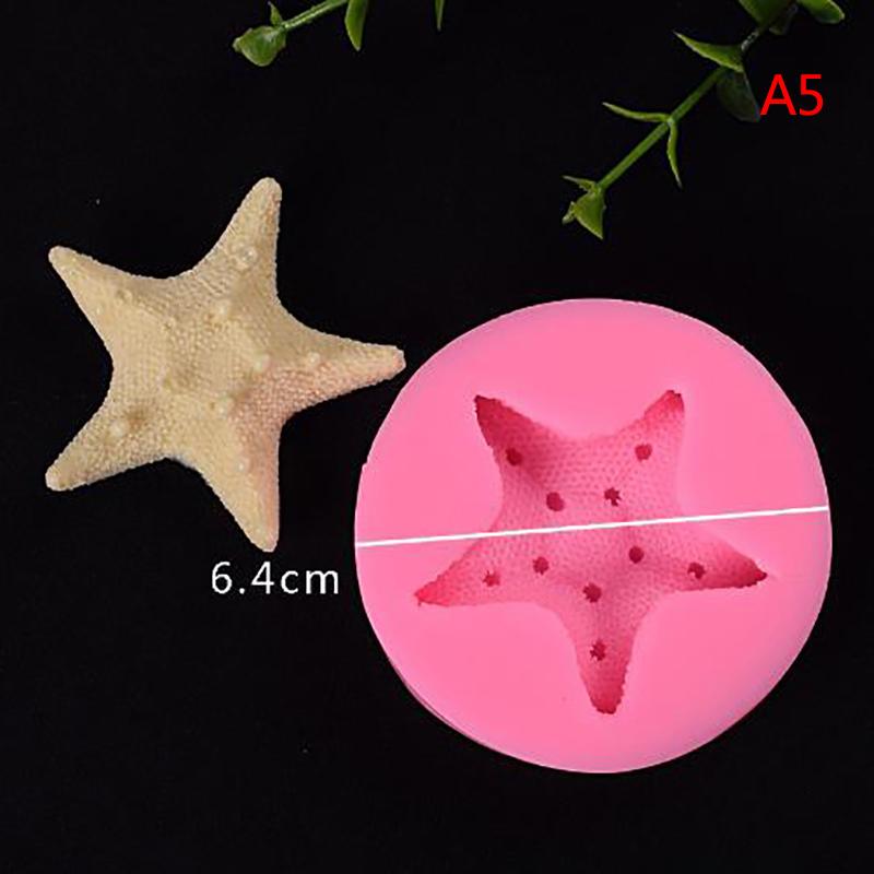 Сделай сам Ракушка Морская раковина Торт Силиконовые формы Инструменты для украшения торта из мастики Формы