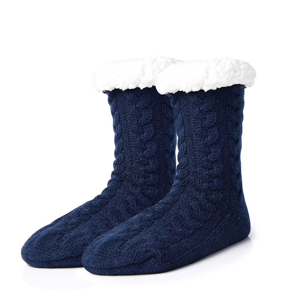 Women Plush Socks Thick Warm Non-Slip Breathable Soft Autmn Winter Home Socks