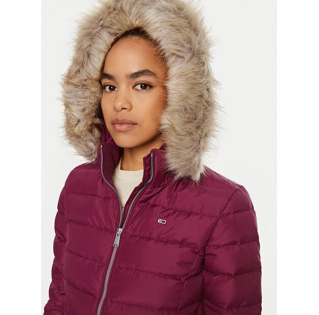 Пуховик Tommy Jeans Basic DW0DW18312 красный Slim Fit