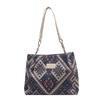 Ethnic Style Large Capacity Commuting Canvas Bag Women's Versatile Single Shoulder Tote Bag