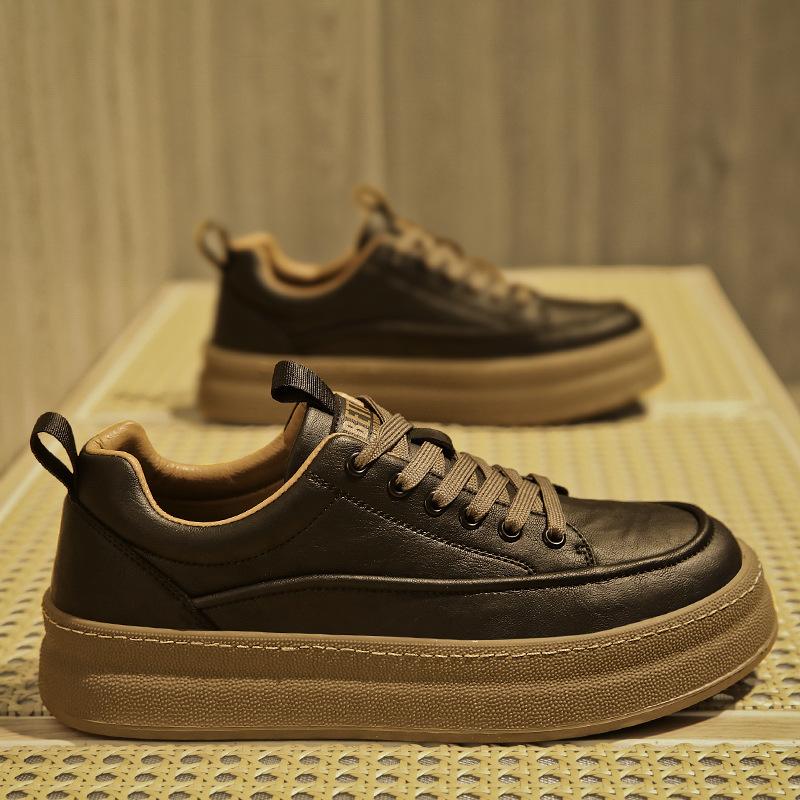 Классическая мода четыре сезона новая толстоподошвенная трендовая обувь удобная универсальная мужская обувь для скейтборда мужская повседневная обувь мужская спортивная обувь Обувь