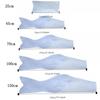 White Japanese Carp Flag Traditional DIY Fish Flag Creative Blank Japanese Koi Fish Flag  Outdoor