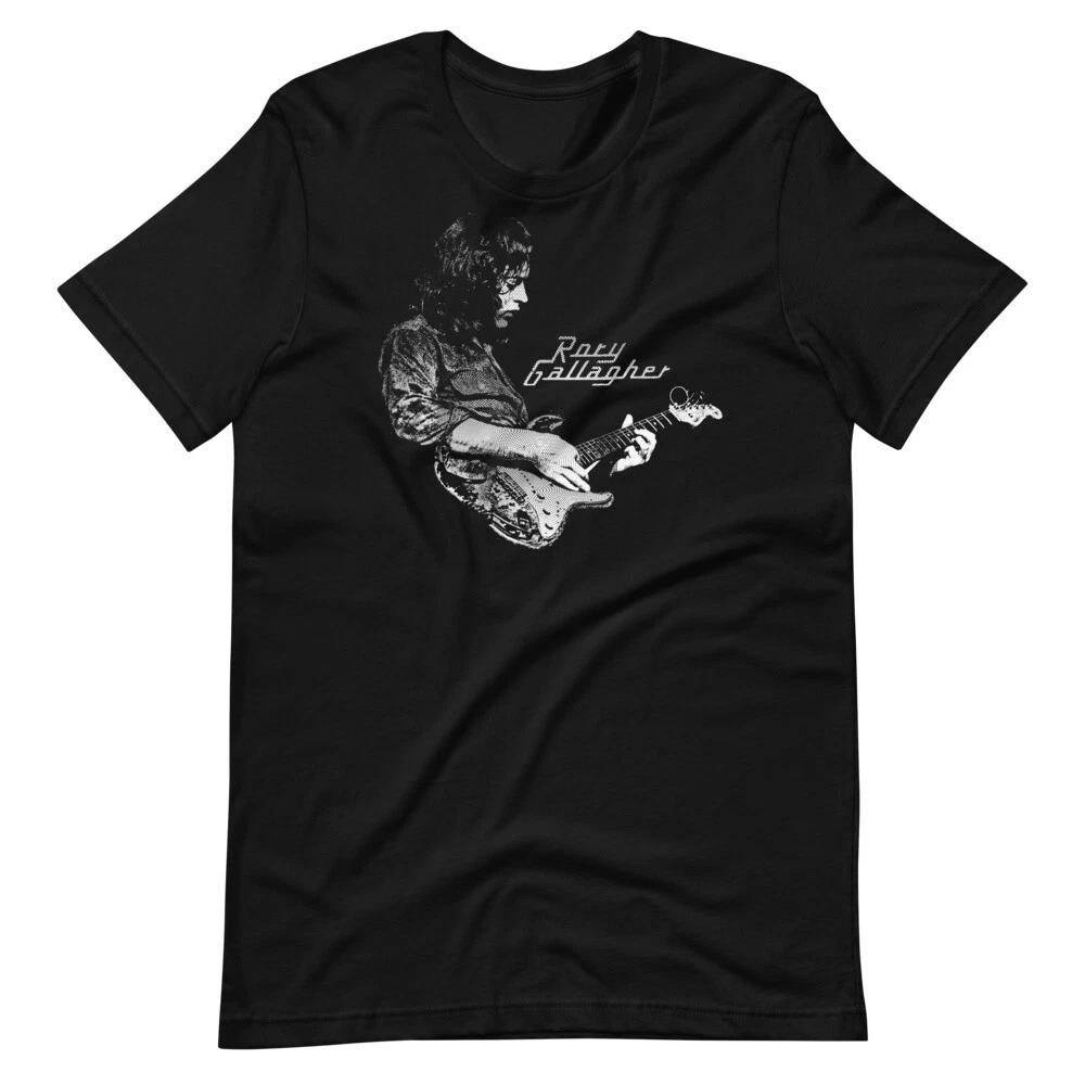 RORY GALLAGHER Гитарист Фан-арт Графическая футболка с коротким рукавом Унисекс