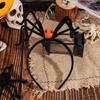 Halloween Parties Essential Headbands Comfortable Festival Halloween Headgears with Spders for Parties Fun