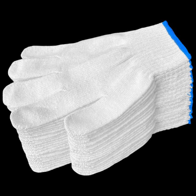 NHZHIWNHZHIW Heavy-Duty White Cotton Work Gloves