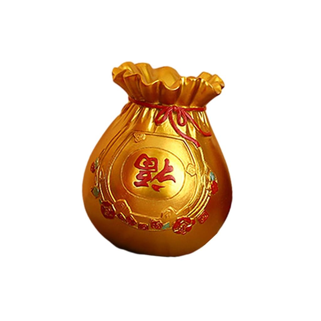 Фэн-шуй денежный мешок фигурка ваза для цветов креативный смоляной горшок для цветов на весну