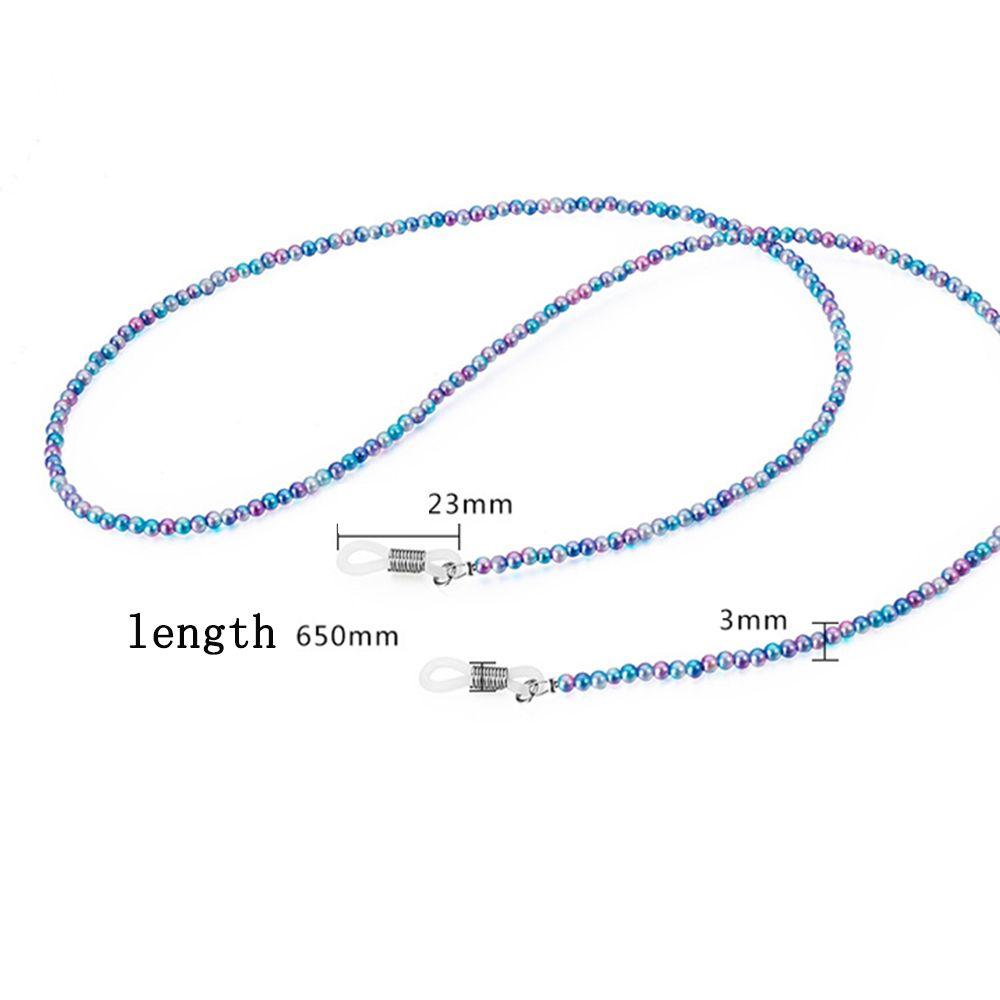Women Spectacle Cord Glasses Hold Eyewear Sunglasses Straps Beaded Glasses Chain Eyeglass Lanyard