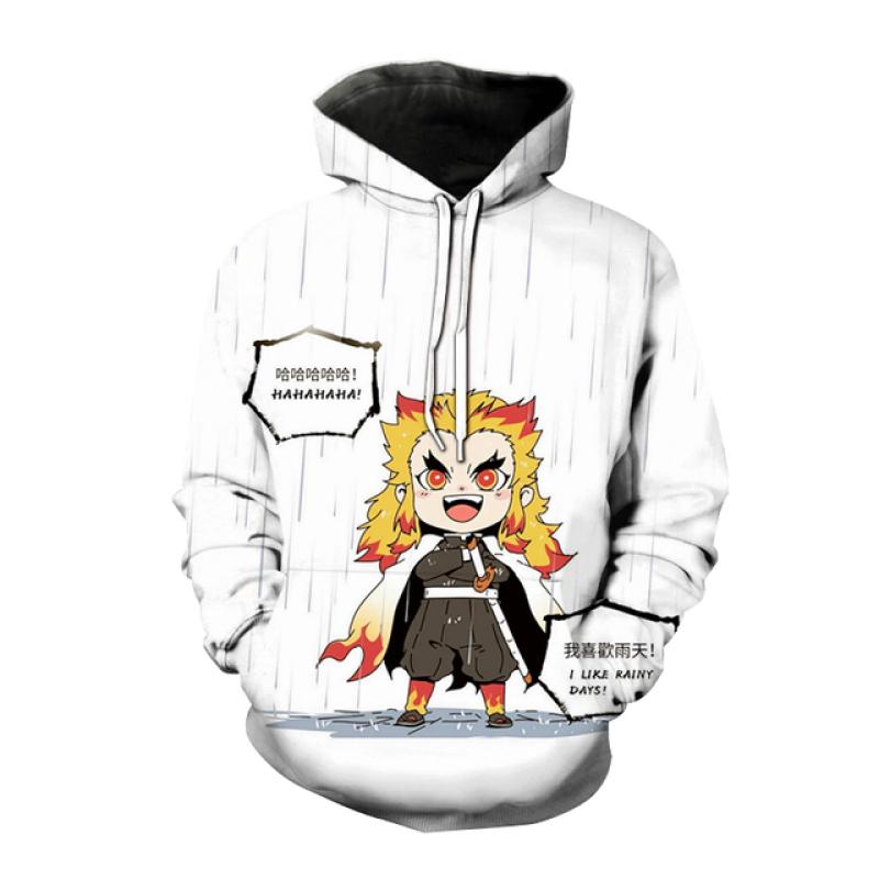 Модные толстовки с капюшоном в стиле аниме Demon Slayer Kimetsu no Yaiba, толстовка с капюшоном с 3D принтом для мужчин и женщин, модный пуловер, толстовка в стиле хип-хоп, одежда