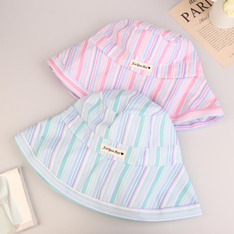 Клетчатая шляпа-ведро с широкими полями на шнуровке, летняя, для улицы, универсальная, солнцезащитная, милая, контрастного цвета, клетчатые женские кепки