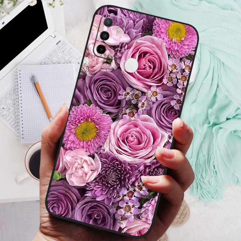 Чехол для OPPO A32 A53 A53S 2020, Чехол для телефона OPPO A15 A15S A35, Силиконовый мягкий задний чехол со львом и волком, Защитный чехол A53 2022