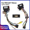 Кабель для Volkswagen VW Golf 5 6 Polo Passat Tiguan Jetta Touran Skoda Android Радио Разъем Проводки Адаптер Навигации Авто Аксессуары