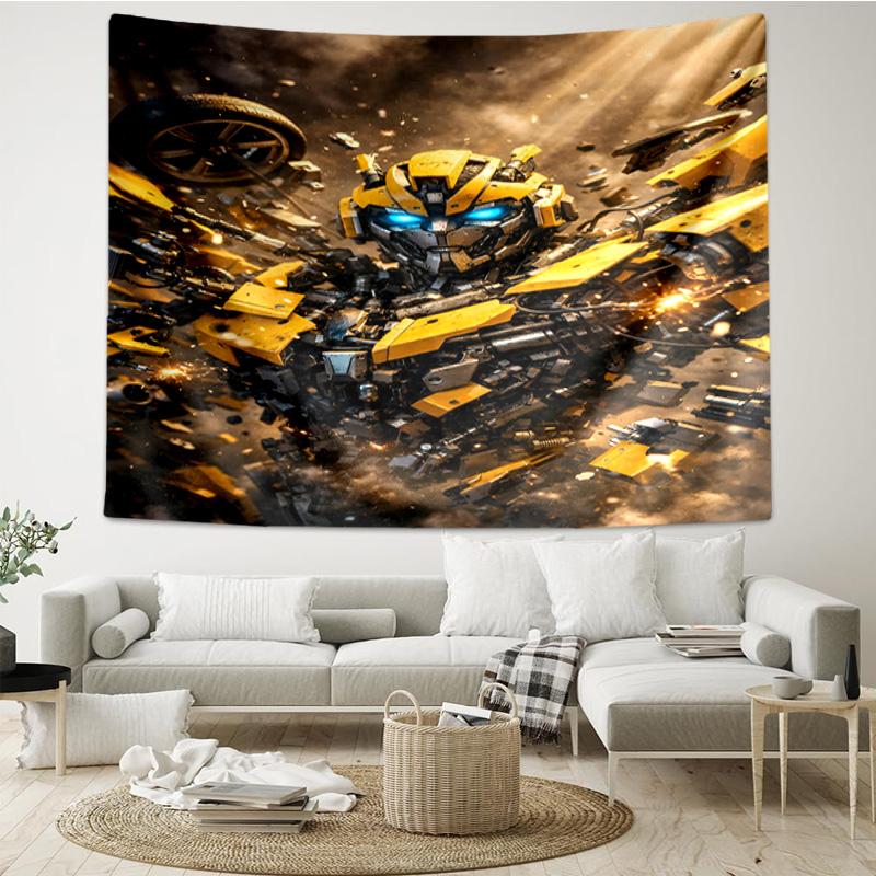 Trans-formers Tapestry, Unique Design Tapestry, Wall Decor for Bedroom,Livingroom, Playroom,Heartwarming Fan Holiday Gifts