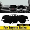 Car Accessories For Toyota Raize Daihatsu Rocky A200 2019 2020 2021 2022 2023 Dashboard Cover Avoid Light Pad Anti-UV Carpet Mat