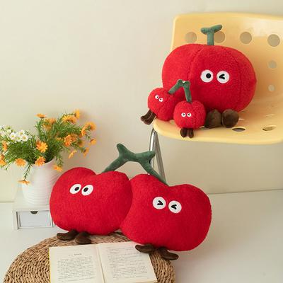 Милая имитация куклы Бобо-вишни, фруктовая плюшевая игрушка-кукла, подушка, украшение для гостиной, дивана, подарок