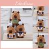Capybara Keychain Whimsical Plush Toy With Chef Outfit Perfect For Cute Home Decor