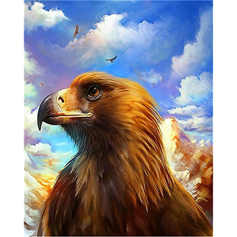 5D DIY Алмазная картина Животное Орел Ручная работа Рукоделие Алмазная вышивка Крестом Домашний декор