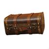 Wood Treasure Chest Decorative Storage Box Holder Unique Gift Organizer Jewelry Trinket for