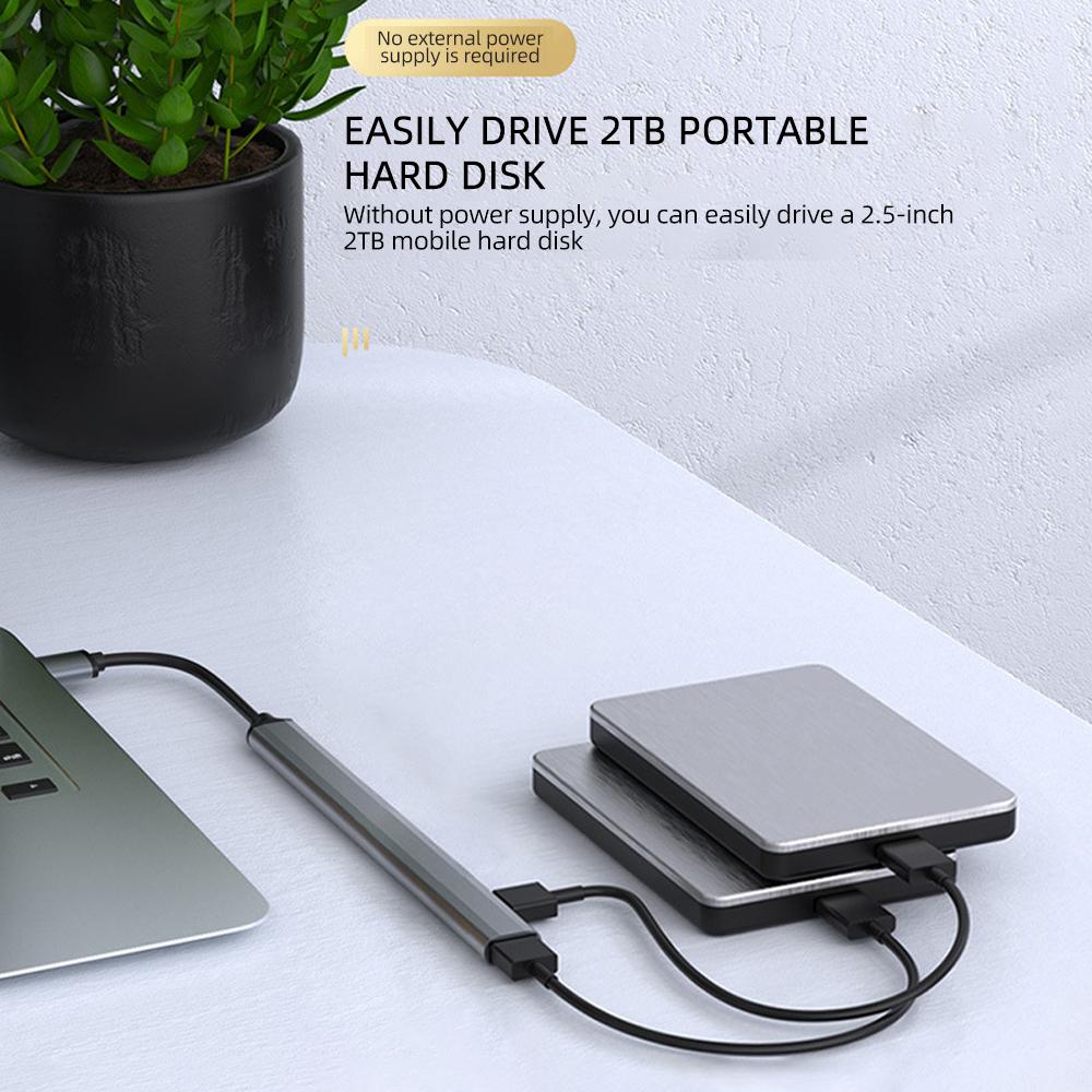 7IN1 USB HUB Type C 3 0 USB-A концентратор-разветвитель USB3.0/2.0 с USB-C 5 Гбит/с высокоскоростная передача данных для ПК ноутбука Macbook