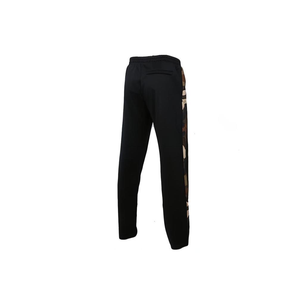 Puma Камуфляжные лоскутные трикотажные брюки мужские черные 578332-01