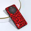 Phone Case for Huawei Mate 60 Pro Leopard Texture Scratch-proof PU Leather TPU PC Cover