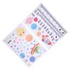 Wall Stickers PVC Material SelfAdhesive Spaceship Cartoon Wall Sticker for Home Living Room