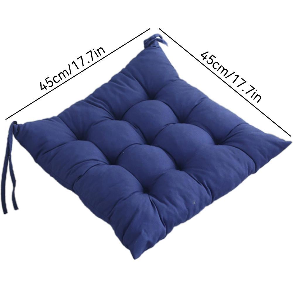Non-slip Thicken Dining Chair Cushion Soft Padded Cushion Nap Pillow Chair Pad Cushion Round Cushion Winter Chair Cushion