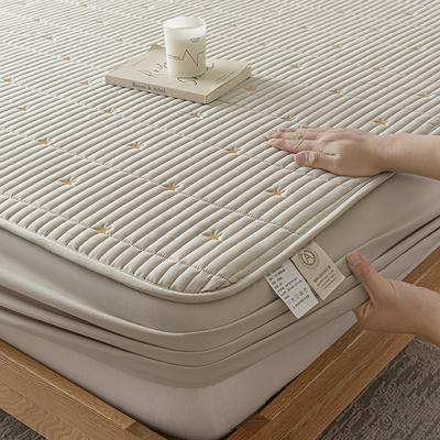 Водонепроницаемый вышитый защитный чехол для матраса, дышащая, регулируемая простыня на резинке, стеганое покрывало для кровати 150/160/180/200/220