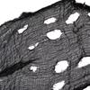 Black Halloween Gauze White Spooky Mesh Gauze Scene Prop Tattered Cloths  Halloween